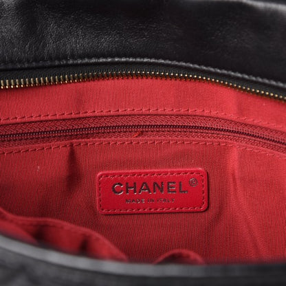 Chanel Aged Calfskin Quilted Large Gabrielle Hobo Black 7 of 13