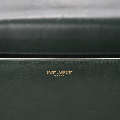 Saint Laurent Calfskin Medium Classic Betty Dark Green 16 of 18