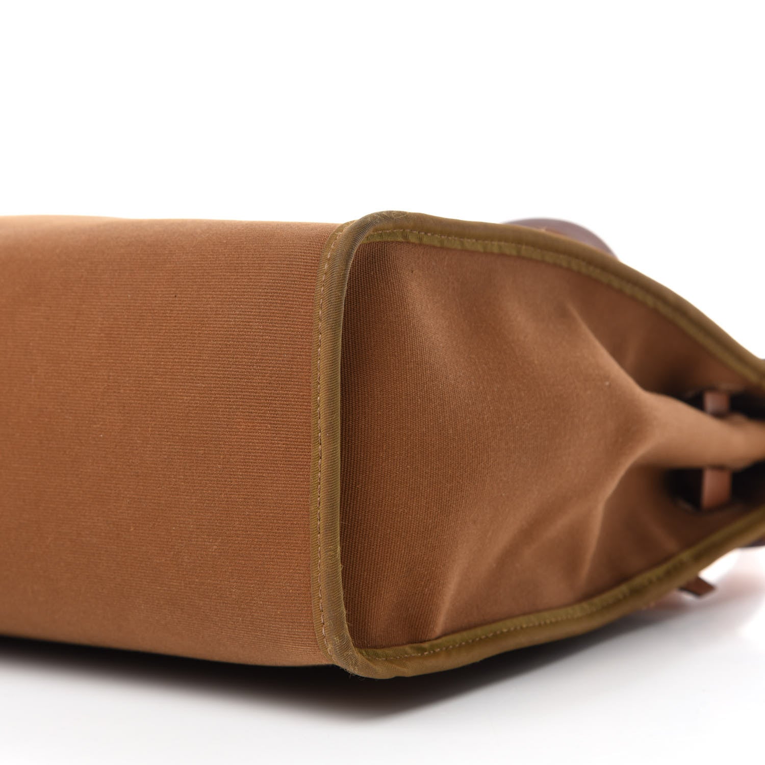 Hermes Vache Hunter Toile Herbag Zip 31 PM Alezan 7 of 12