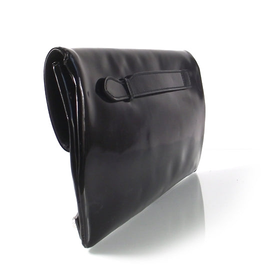 Balenciaga Patent Giant Envelope Clutch Black 3 of 7
