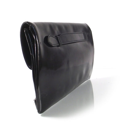 Balenciaga Patent Giant Envelope Clutch Black 3 of 7