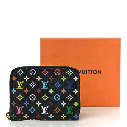 Louis Vuitton Monogram Multicolor Zippy Coin Purse Black Grenade 10 of 10