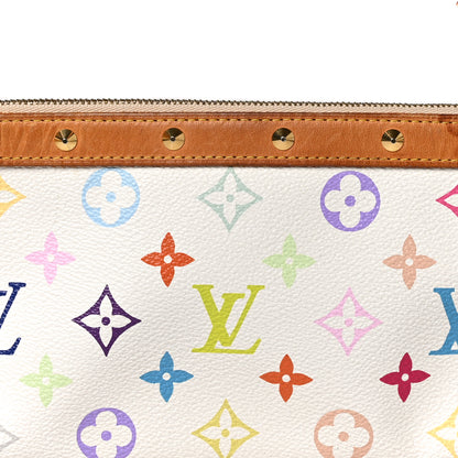 Louis Vuitton Monogram Multicolor Pochette Accessories White 8 of 11