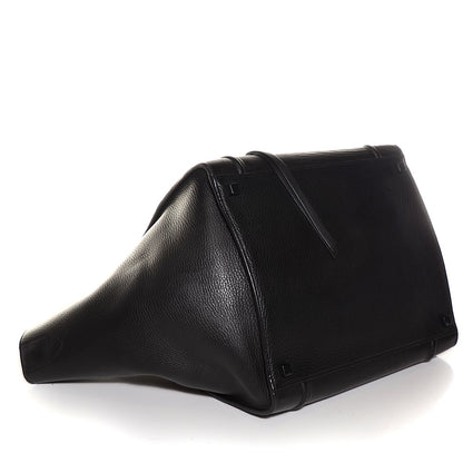 Celine Supple Calfskin Medium Phantom Luggage Black 3 of 9