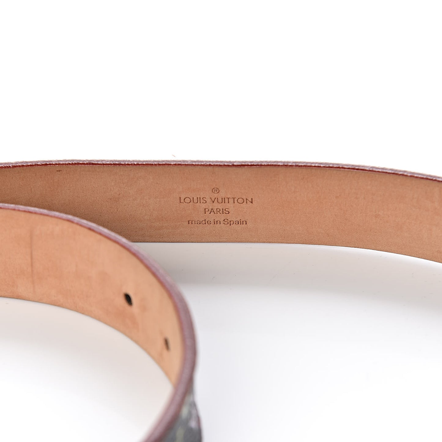 Monogram Multicolor LV Cut Reversible Belt 90 36 Black