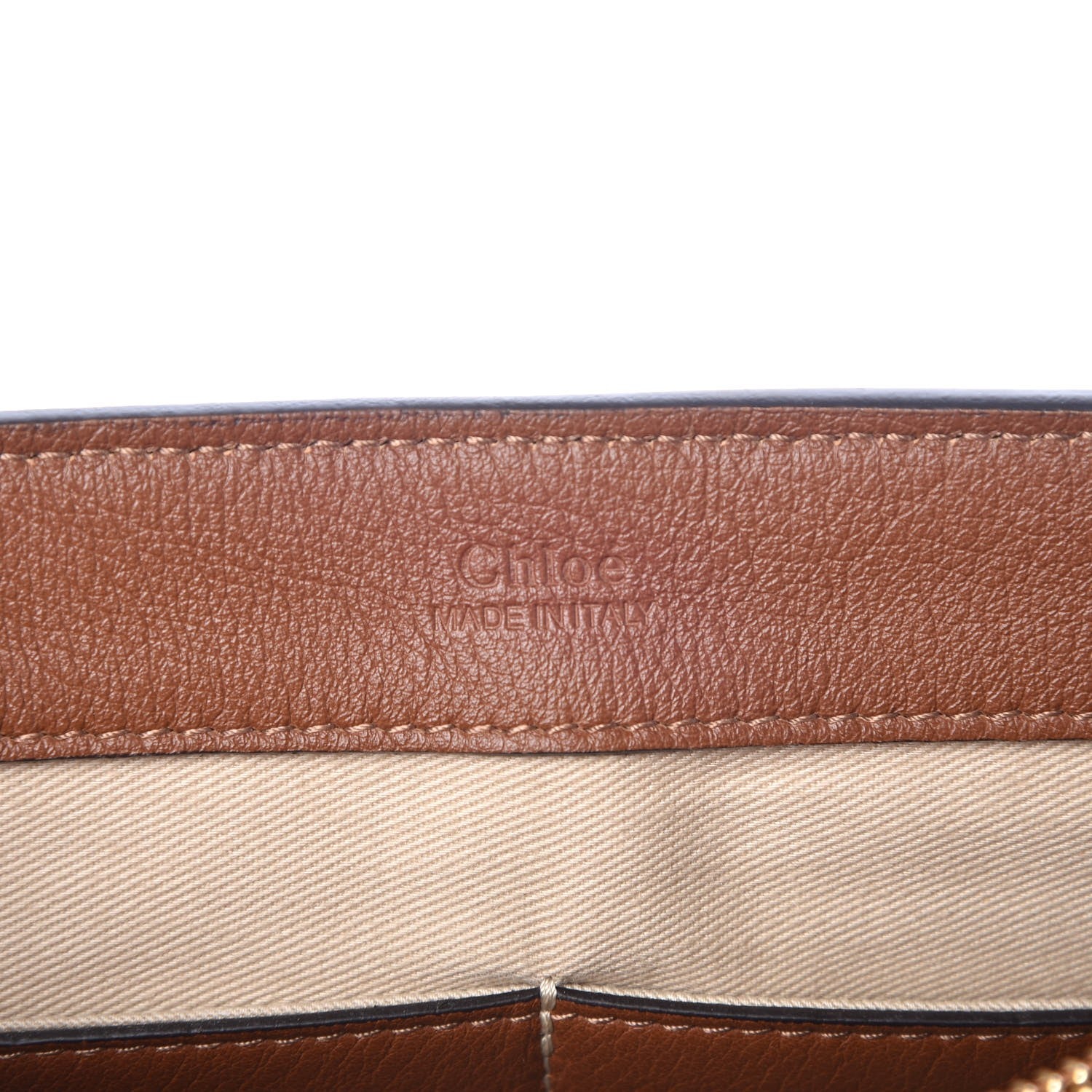 Chloe Calfskin Small Faye Day Shoulder Bag Tan 7 of 8