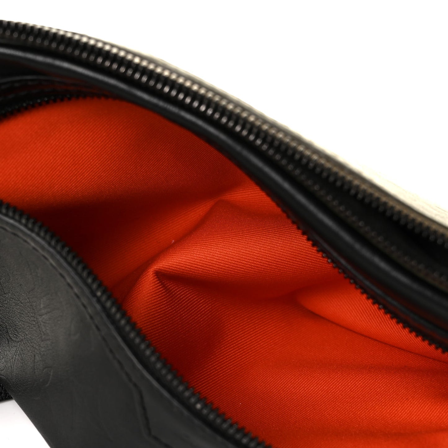 Calfskin Monogram Shadow Double Flat Messenger Black Khaki