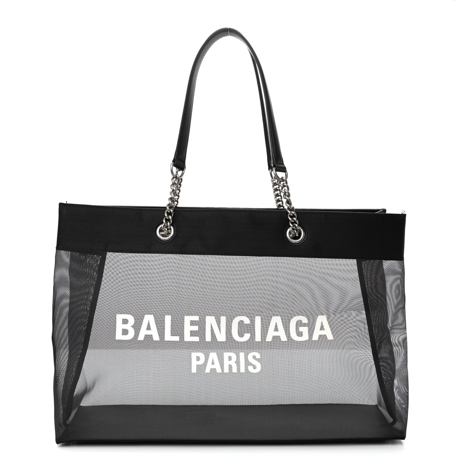 Balenciaga Mesh Large Duty Free Tote Black 1 of 14