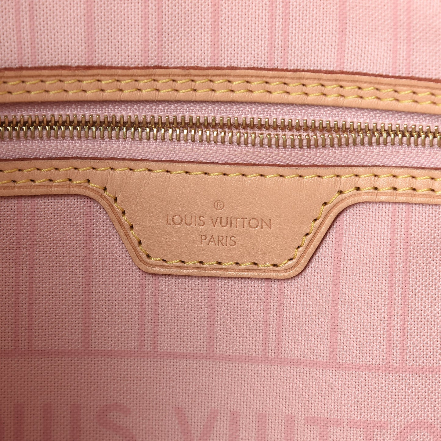 Damier Azur Neo Neverfull MM Rose Ballerine