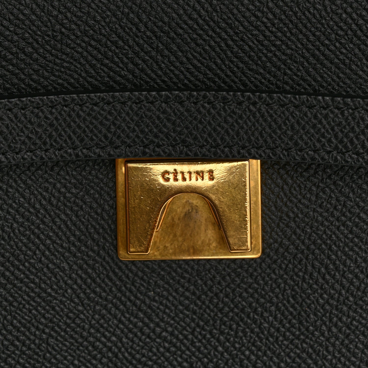 Celine Grained Calfskin Mini Belt Bag Black 11 of 16