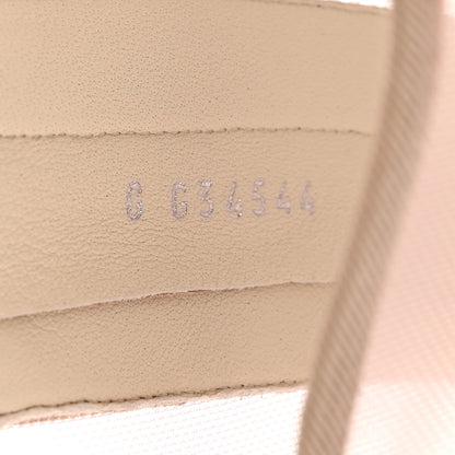 Chanel Mesh Grosgrain Camellia Short Boots 40.5 Pink Beige 9 of 10