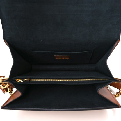 Louis Vuitton Taurillon Dauphine MM Blue Beige 5 of 8