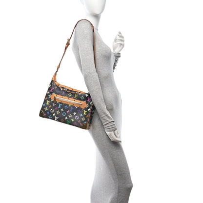 Louis Vuitton Monogram Multicolor Boulogne Black 2 of 11