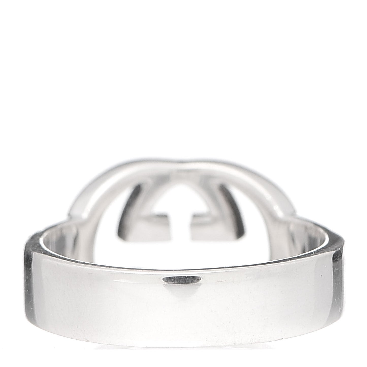 Sterling Silver Interlocking G Ring 53 6.25