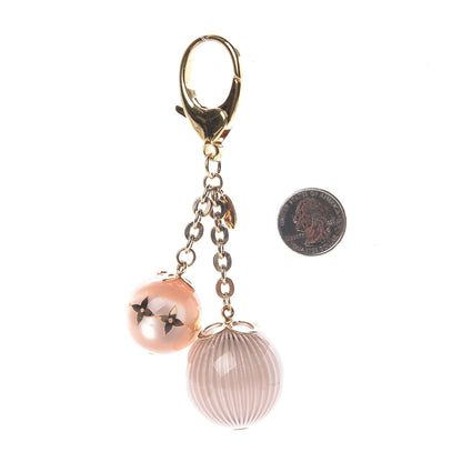 Louis Vuitton Fleur Ball Bag Charm Pink 2 of 2