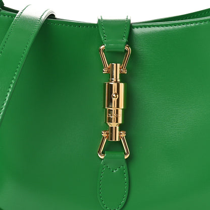 Gucci Boarded Dyana Lux Calfskin Small Jackie 1961 Hobo Emerald 7 of 9