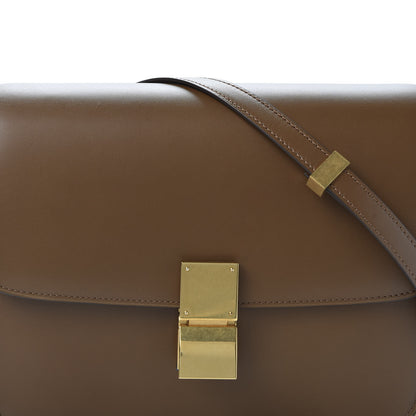 Celine Box Calfskin Medium Classic Box Flap Bag Camel 9 of 9
