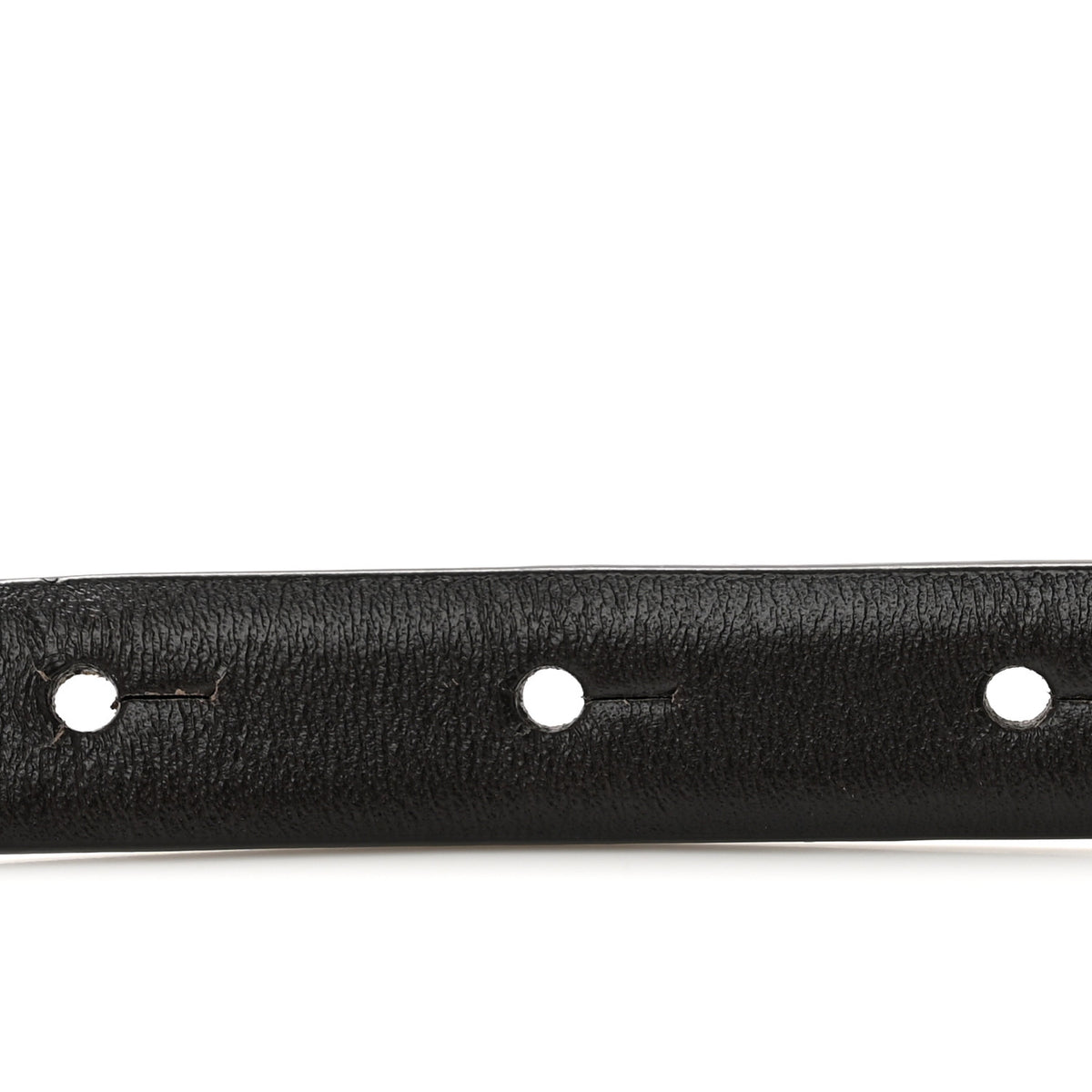 Calfskin Horsebit Skinny Belt 75 30 Brown