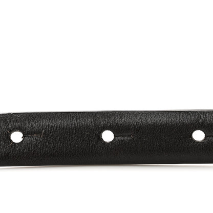 Gucci Calfskin Horsebit Skinny Belt 75 30 Brown 3 of 7
