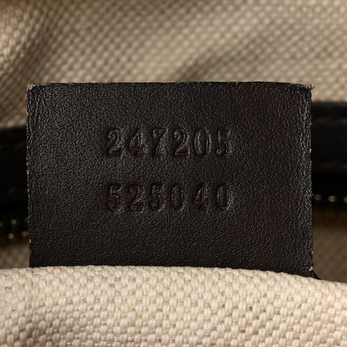 Monogram Vintage Web Medium Boston Dark Brown