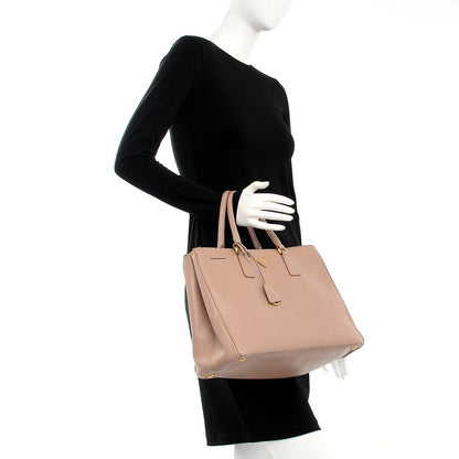 Prada Saffiano Large Galleria Double Zip Tote Cammeo 2 of 17