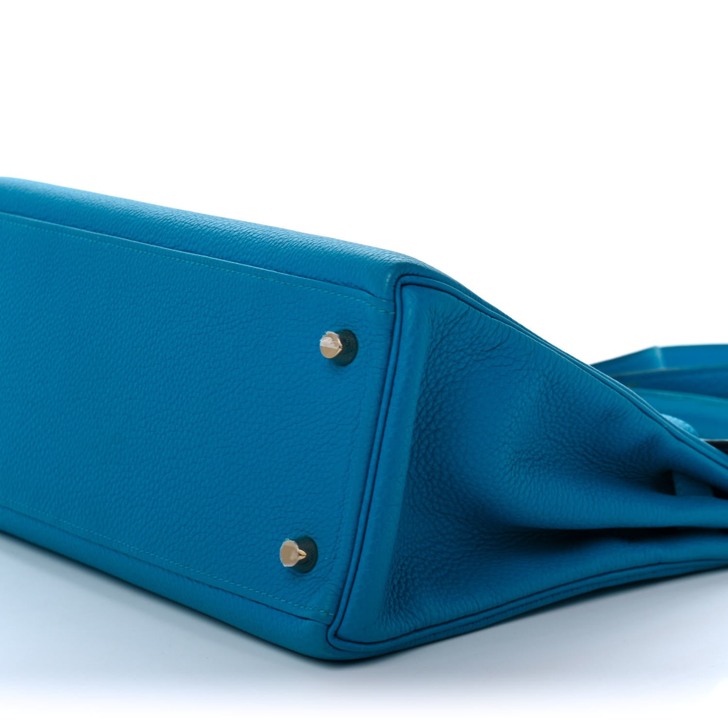Hermes Togo Kelly Retourne 28 Bleu Zanzibar 9 of 10