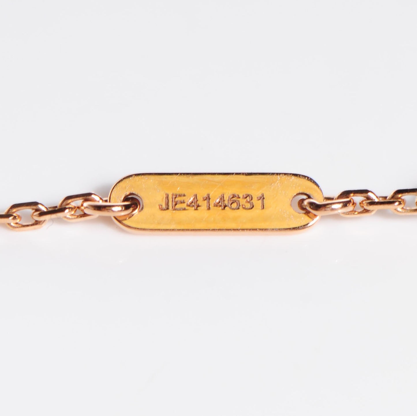 18K Rose Gold Carnelian Sweet Alhambra Bracelet