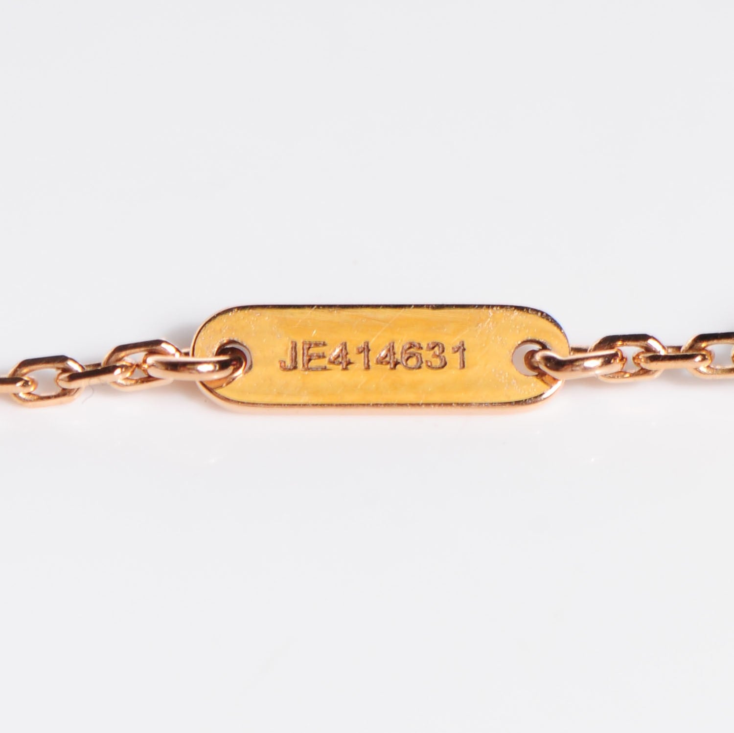 Van Cleef & Arpels 18K Rose Gold Carnelian Sweet Alhambra Bracelet 5 of 6