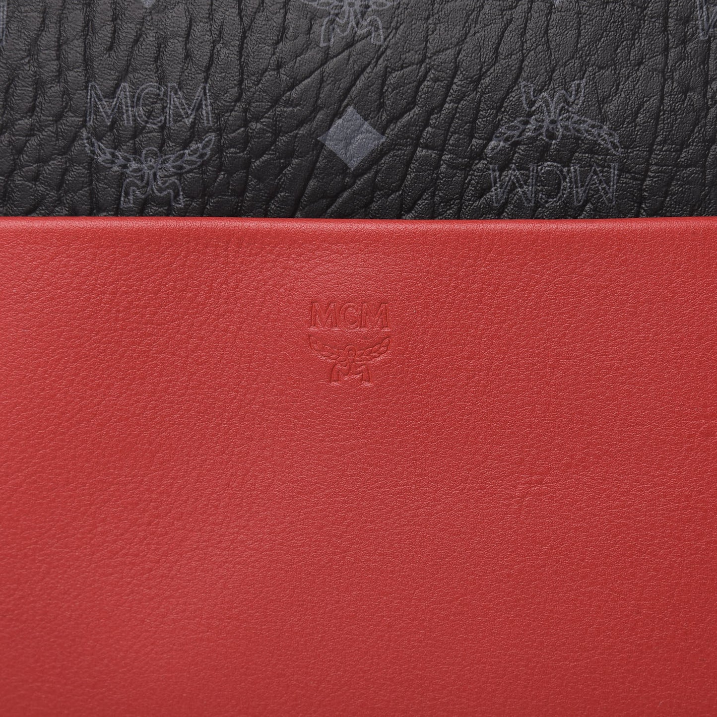 Visetos Medium Klara Hobo Red Black