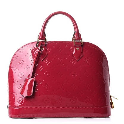 Louis Vuitton Vernis Alma PM Rose Indien 1 of 12