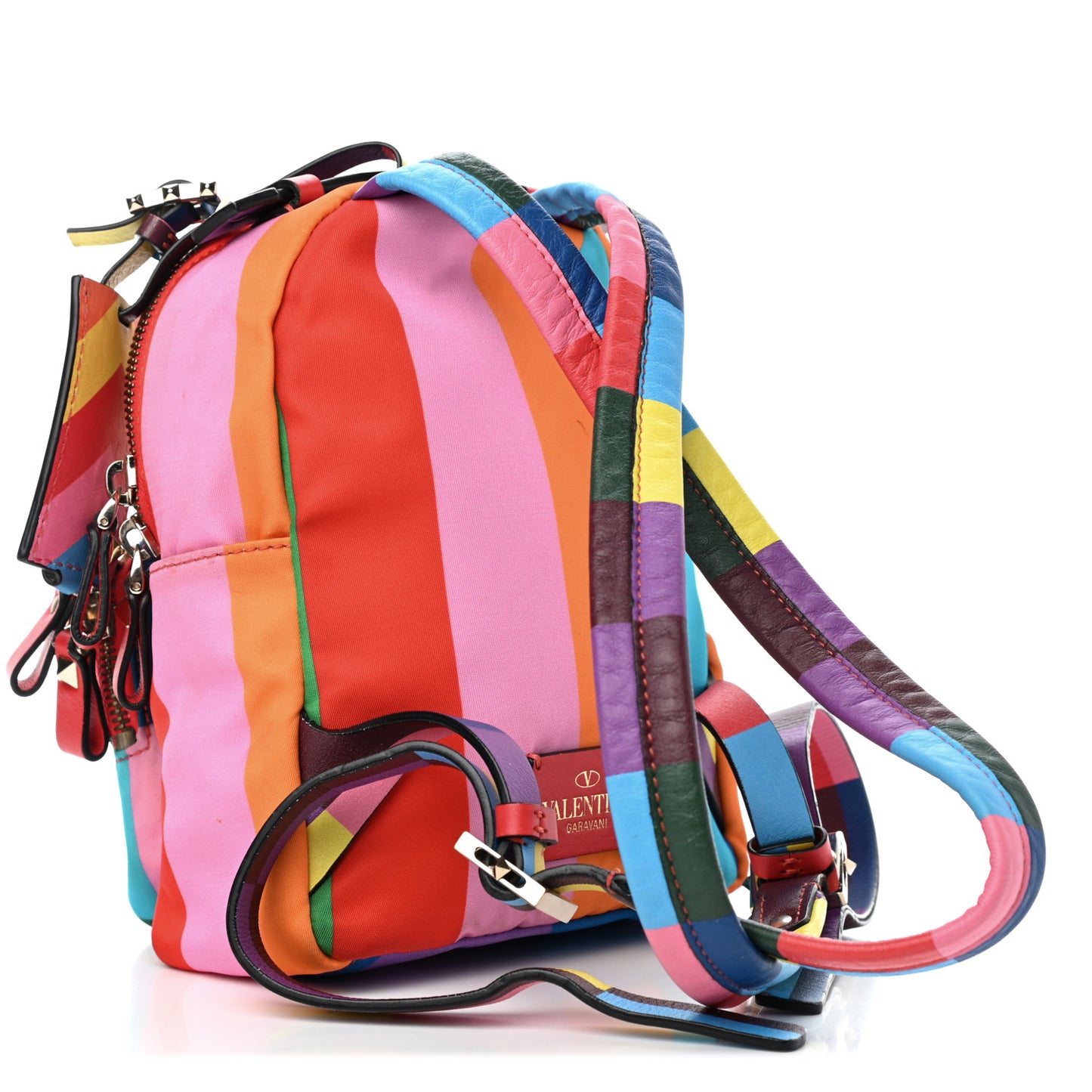 Nylon 1973 Mini Rockstud Backpack Multicolor