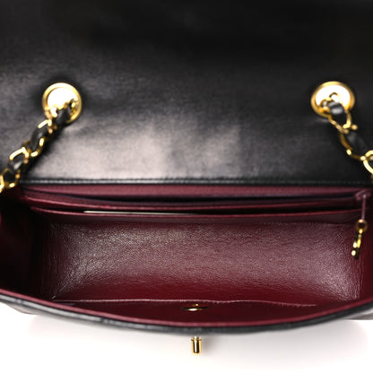 Chanel Lambskin Quilted Small Single Flap Black 5 of 11