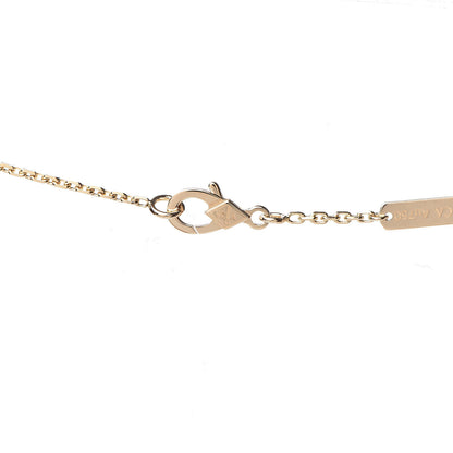 Van Cleef & Arpels 18K Yellow Gold Vintage Alhambra Pendant Necklace 4 of 8