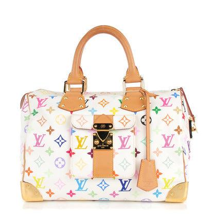 Louis Vuitton Monogram Multicolor Speedy 30 White 1 of 7