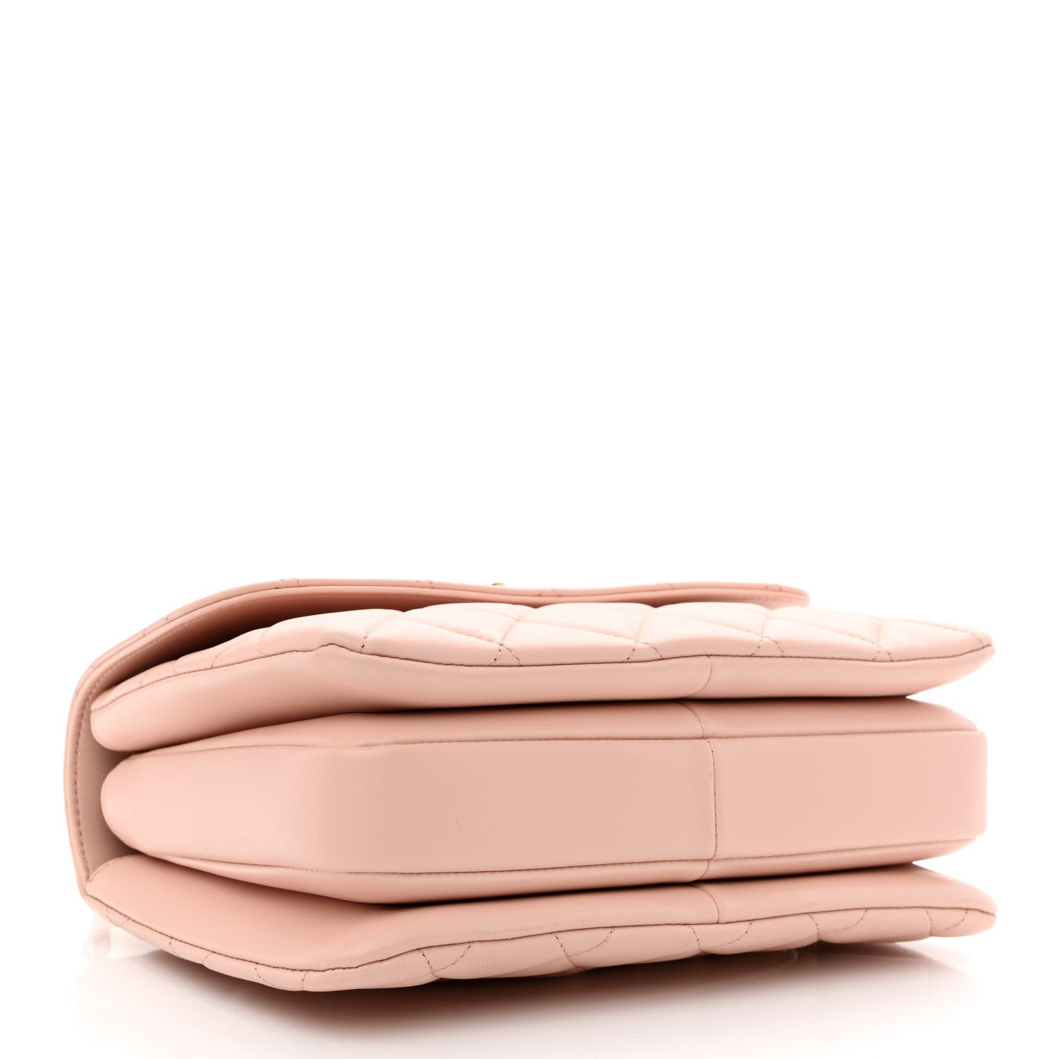 Chanel Lambskin Quilted Small Trendy Chain CC Flap Dual Handle Bag Light Pink 4 of 10
