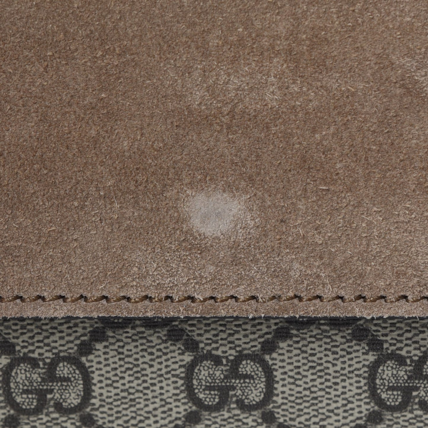 GG Supreme Monogram Small Dionysus Shoulder Bag Taupe