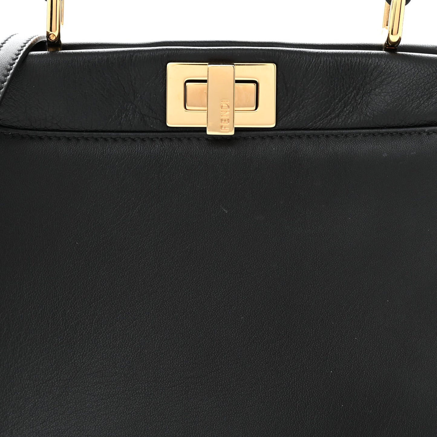 Nappa Mini Peekaboo Iconic Satchel Black