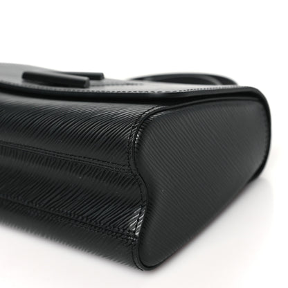 Louis Vuitton Epi Twist Shoulder Bag MM Matte Black 10 of 10