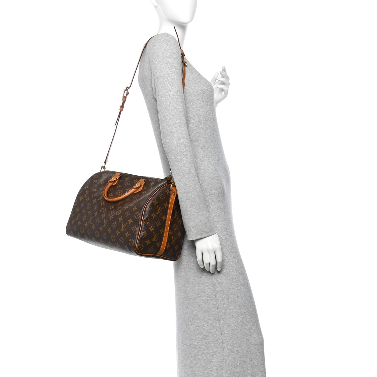 Louis Vuitton Monogram Speedy Bandouliere 35 2 of 10