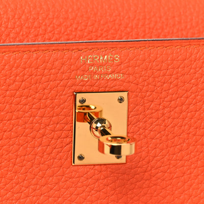 Hermes Togo Kelly Retourne 25 Feu 5 of 10