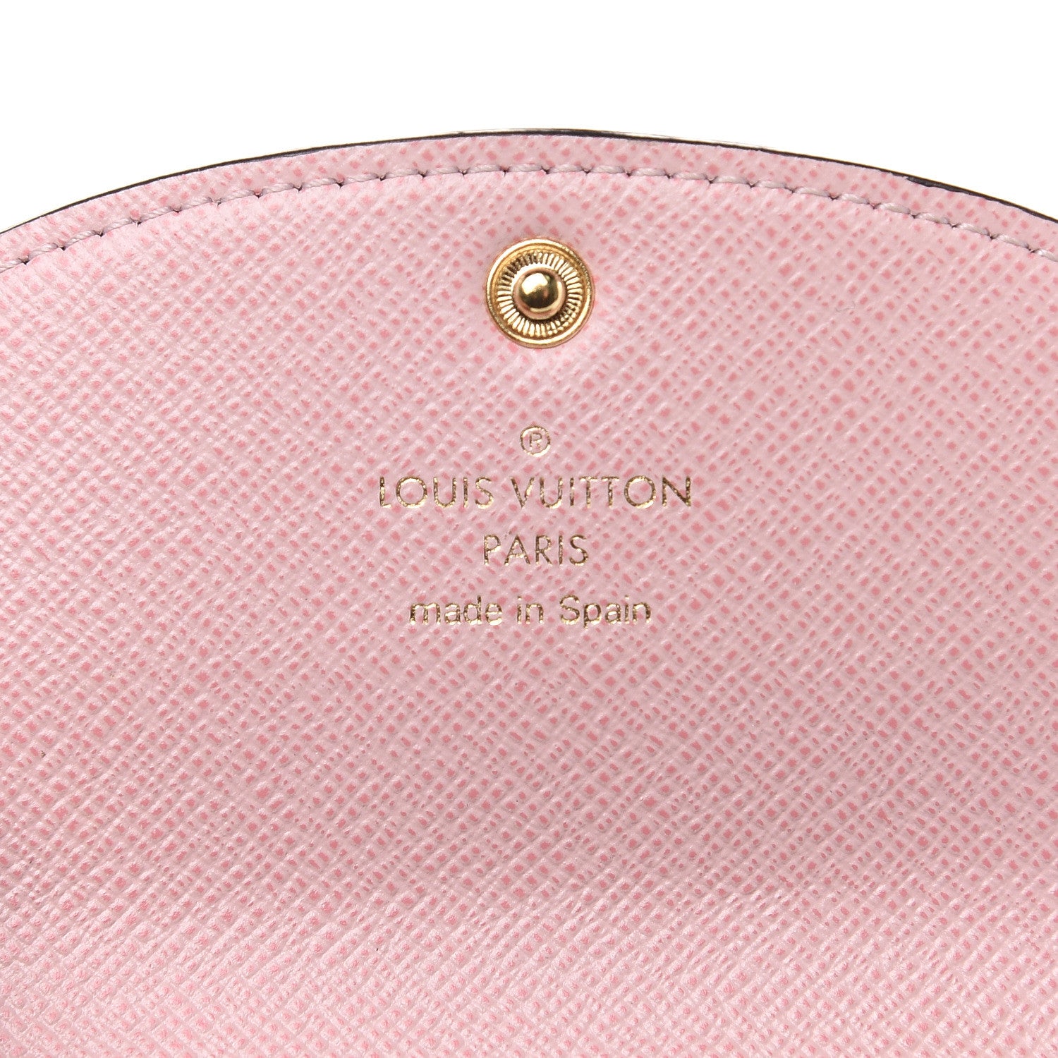 Louis Vuitton Damier Ebene Rosalie Coin Purse Rose Ballerine 6 of 11
