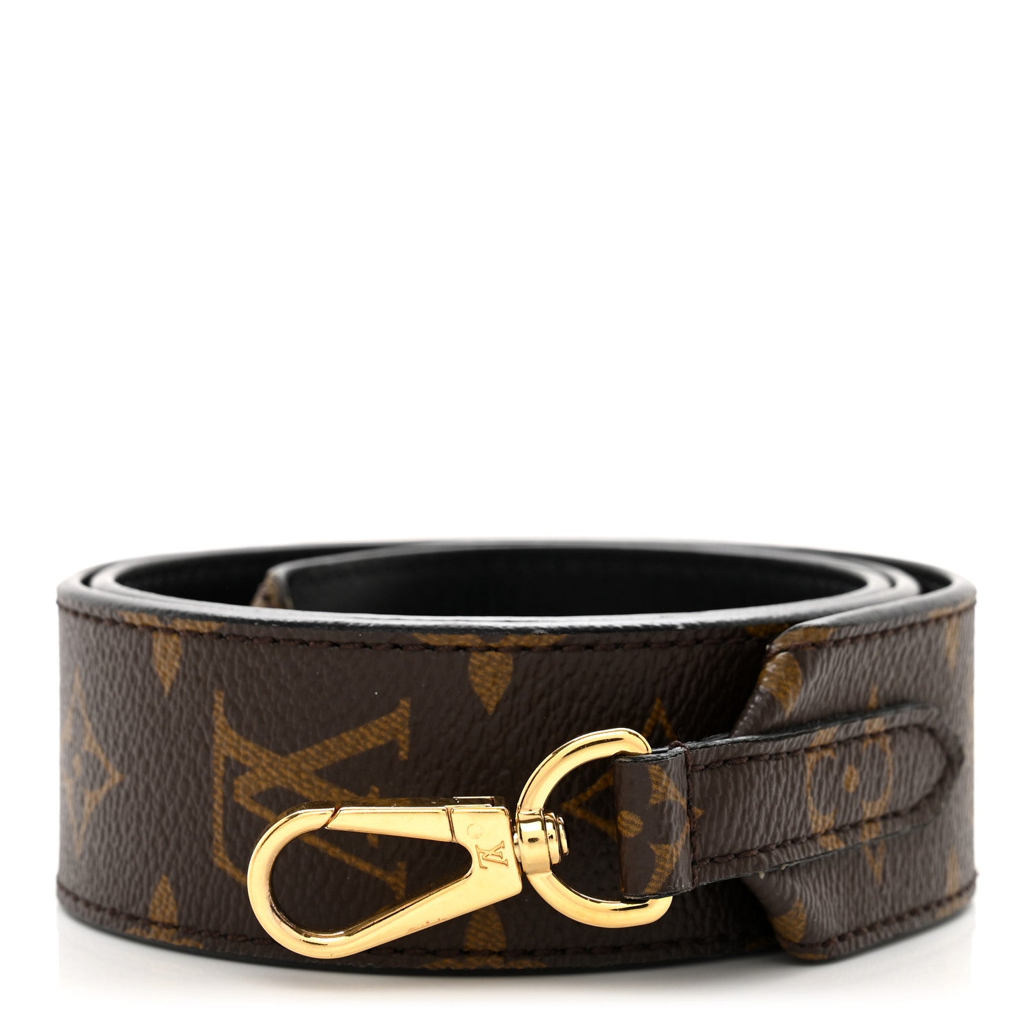 Louis Vuitton Monogram Bandouliere Shoulder Strap Black 1 of 4