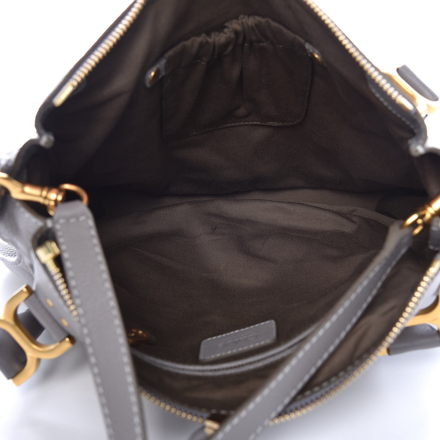 Calfskin Medium Marcie Satchel Cashmere Grey