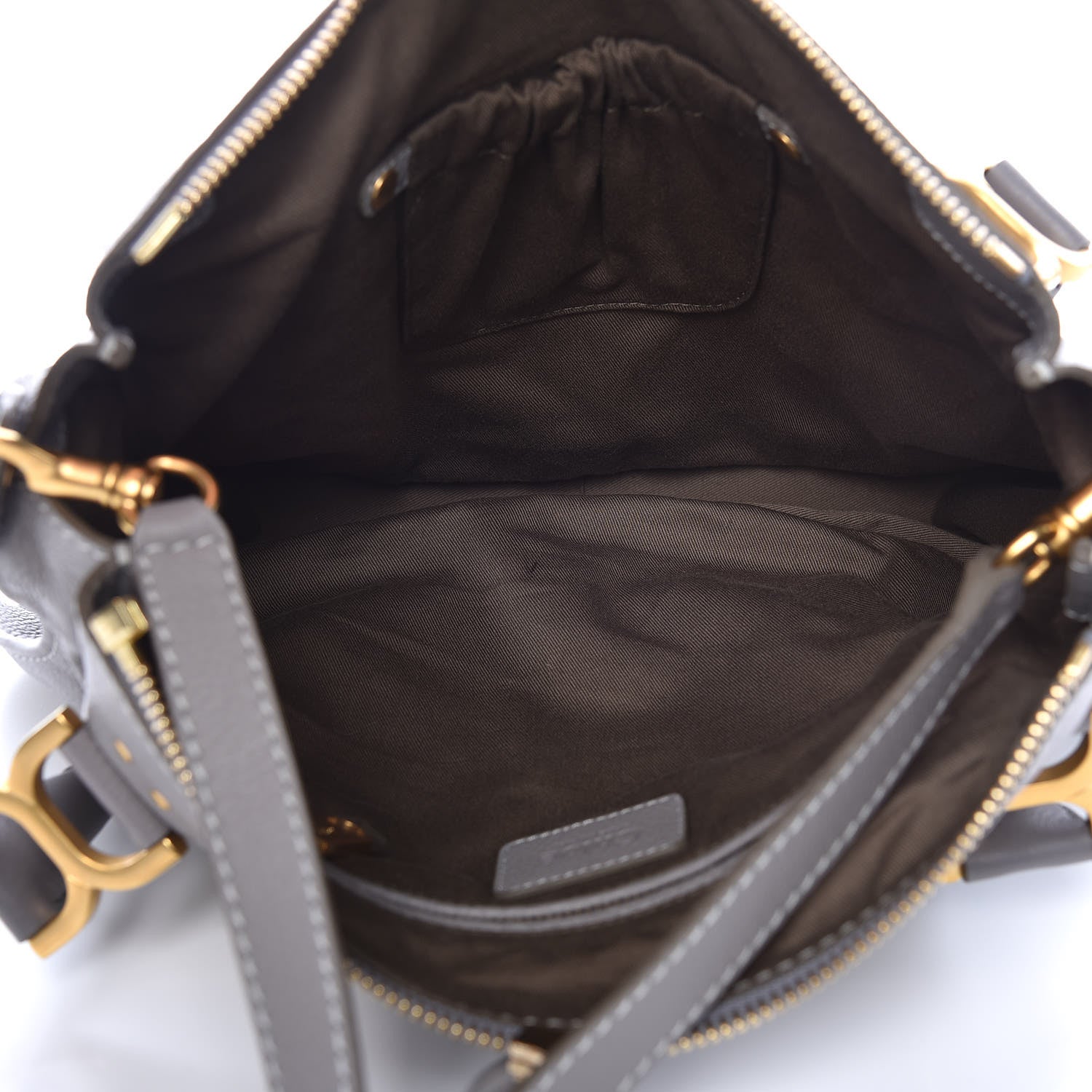 Chloe Calfskin Medium Marcie Satchel Cashmere Grey 8 of 13