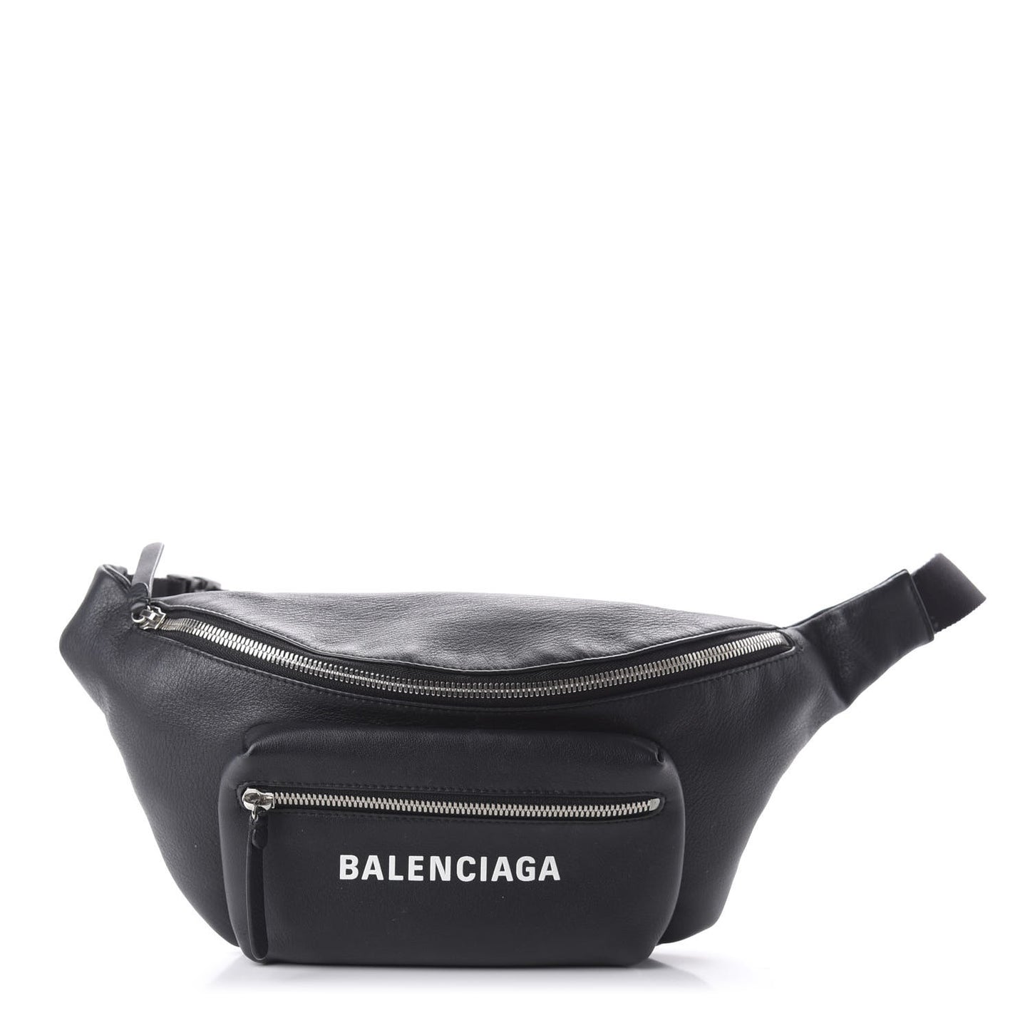 Calfskin Logo Everyday Beltpack Black