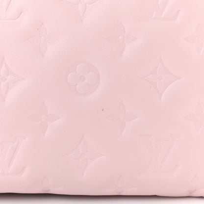 Louis Vuitton Lambskin Embossed Monogram Coussin PM Rose 12 of 12