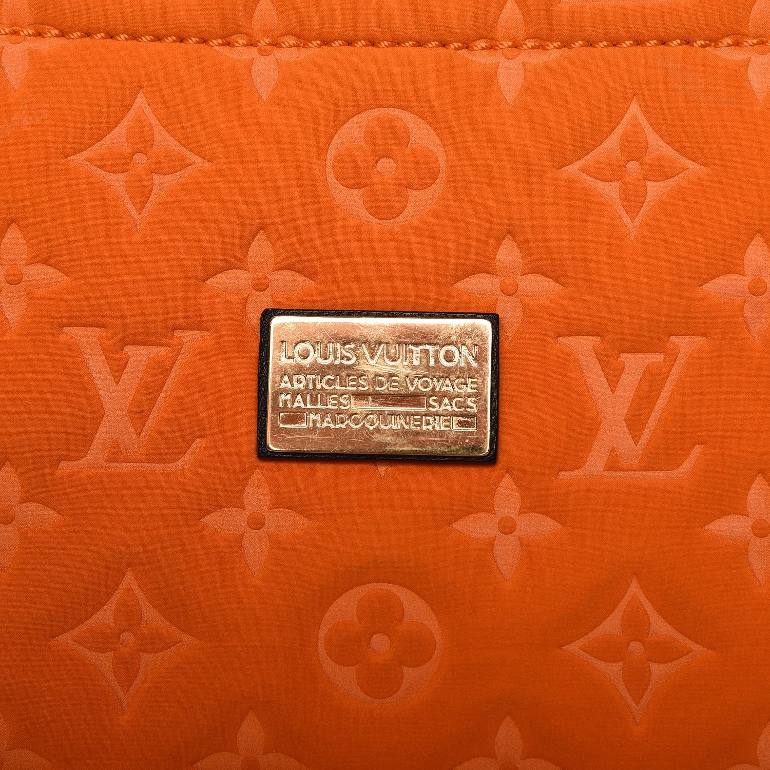 Louis Vuitton Monogram Scuba MM Orange 8 of 14