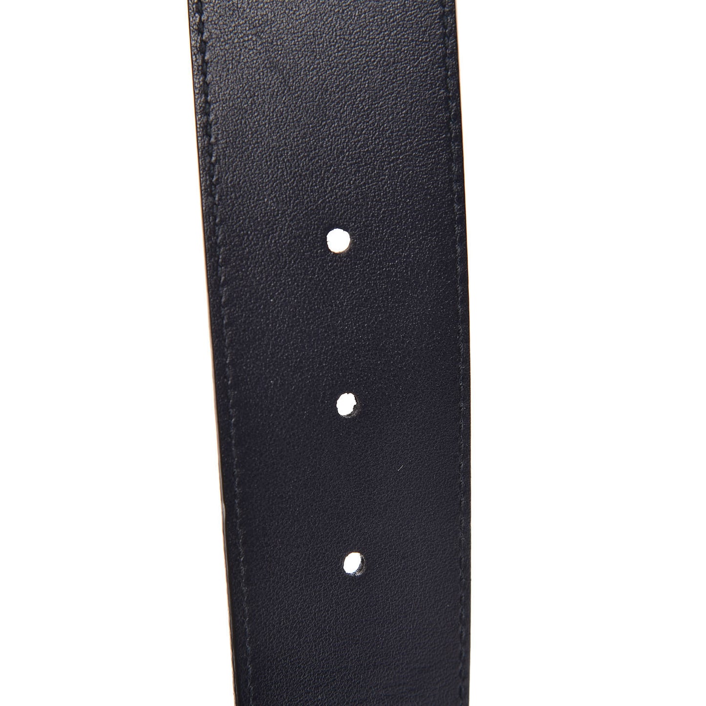 Moon Calfskin Nickel Double G 40mm Belt 90 36 Blue
