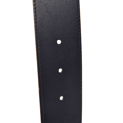 Gucci Moon Calfskin Nickel Double G 40mm Belt 90 36 Blue 6 of 6