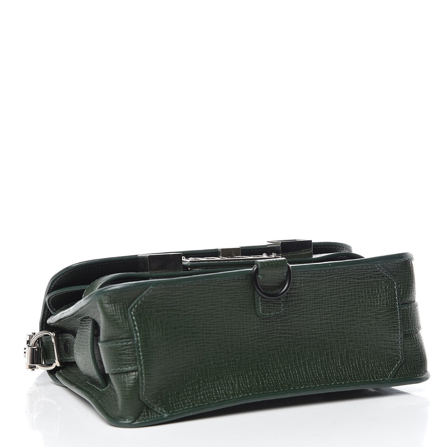 New Linosa Mini PS11 Classic Shoulder Bag Verde Bottiglia